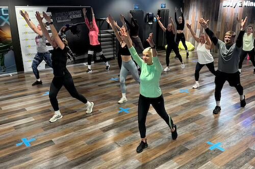 Classical aerobics rudiments