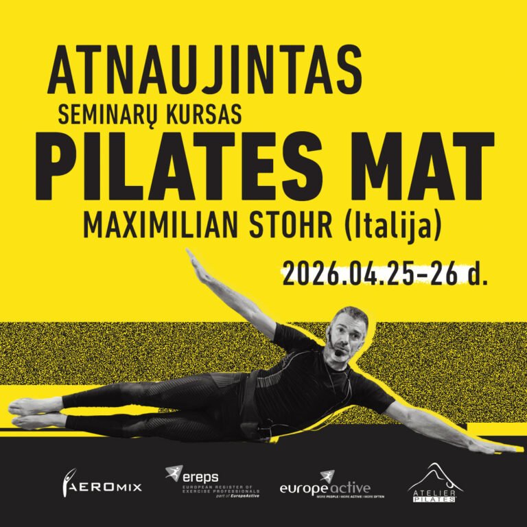 COURSE PILATES MAT (Atelier Pilates + EREPS)