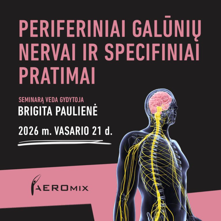 Periferiniai galūnių nervai ir specifiniai pratimai