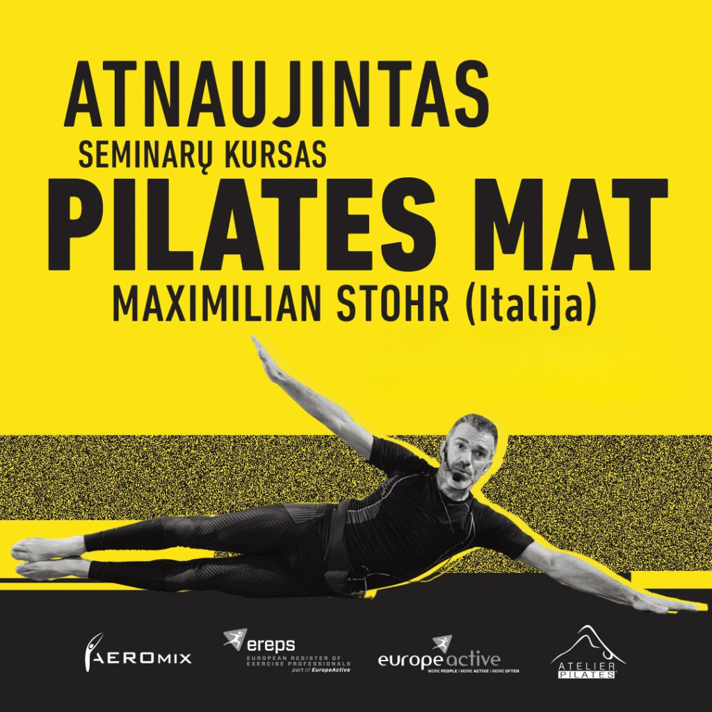 KURSAS PILATES MAT (Atelier Pilates + EREPS)