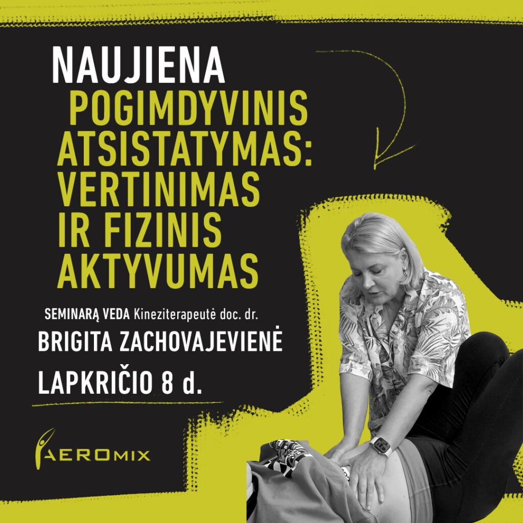 Pogimdyvinis atsistatymas: vertinimas ir fizinis aktyvumas