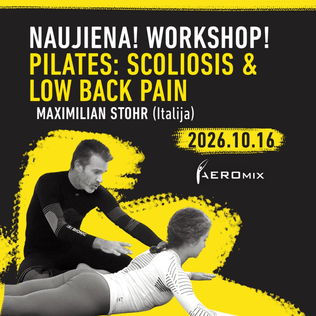 Workshop „PILATES: SCOLIOSIS & LOW BACK PAIN“