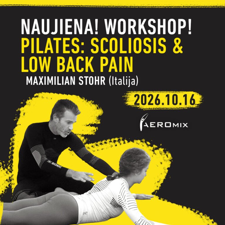 Workshop „PILATES: SCOLIOSIS & LOW BACK PAIN“